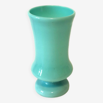 Blue Opaline Vase