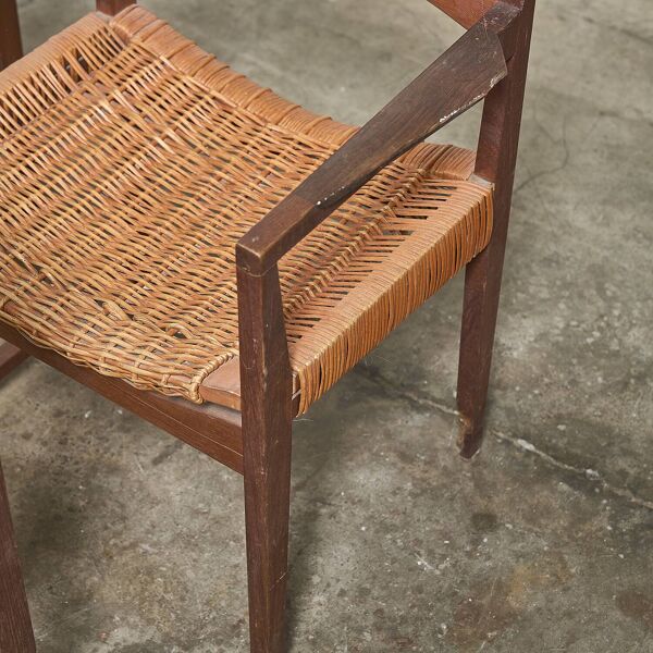 6 fauteuils Peter Hvidt & Orla Molgaard-Nielsen pour Soborg