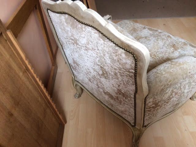 2 armchairs old Louis XVI style