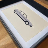 Deco design frame - citroën cx