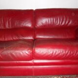 Leather sofa