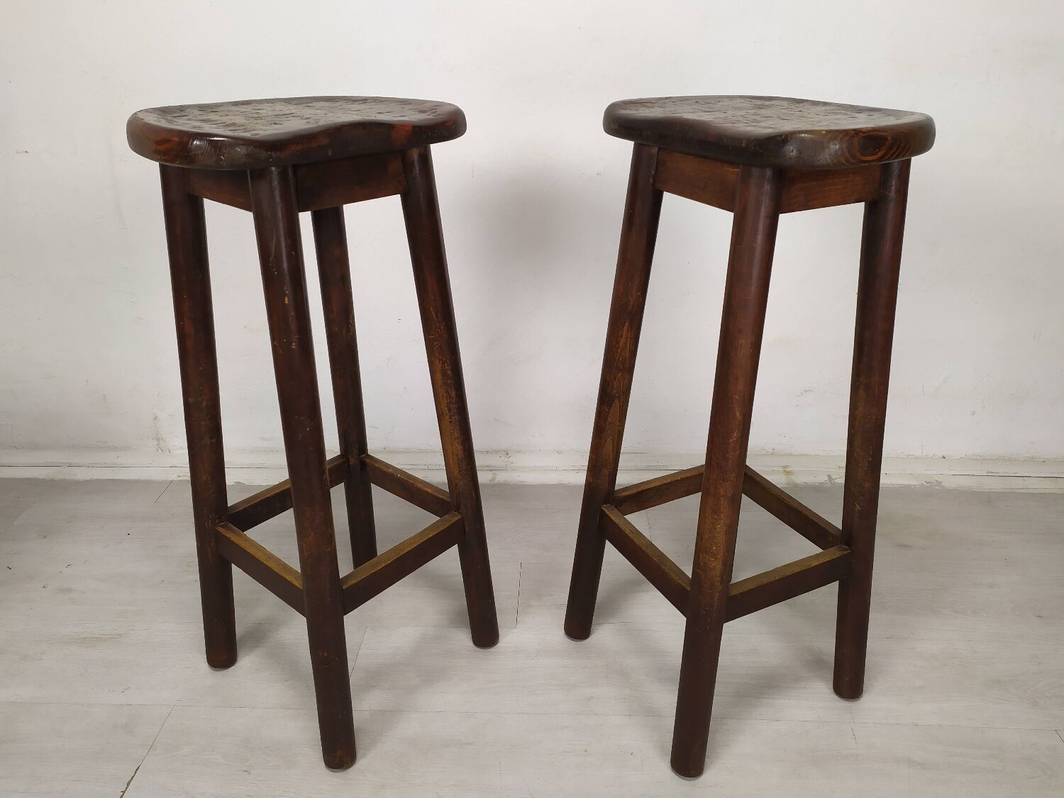 Brutalist bar stools