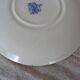 6 dessert plates and 2 blue cups P.Regout Maastricht Holland