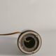 Brown Stoneware Table Lamp by Carl-Harry Stålhane, Designhuset, Sweden 1960s