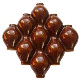 Rare Midcentury wall vase in ceramic, 1970s