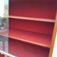 Vintage Scandinavian display cabinet bookshelf