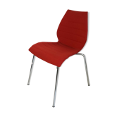 Red "Maui Soft" chair by Kartell