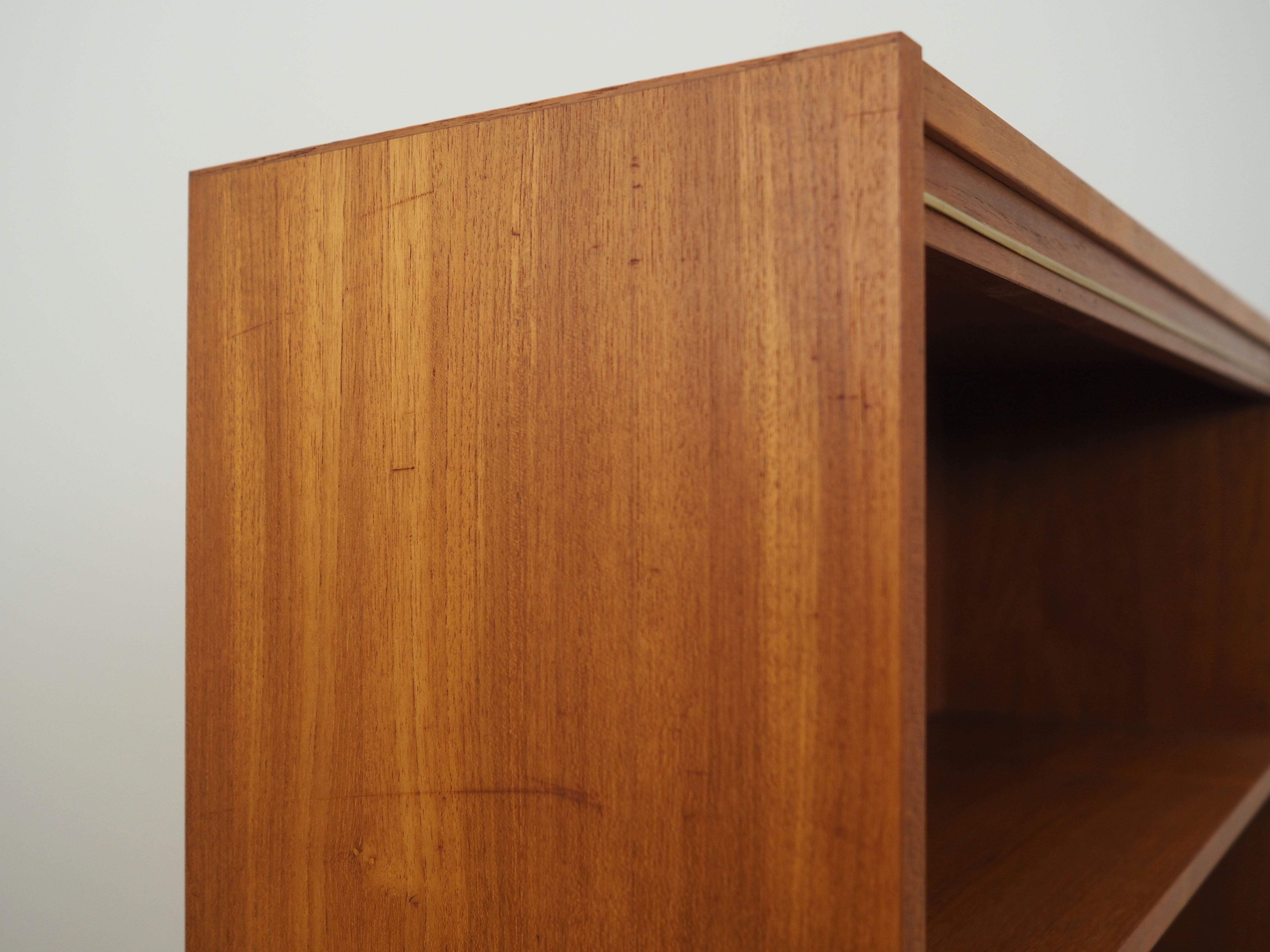 Teak bookcase, Danish design, 1970s, production: Denmark