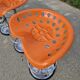 Set of 4 bar stools by Etienne Fermigier for MIRIMA