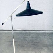 Panama Floor Lamp in Black by Wim Rietveld for Gispen, 1957
