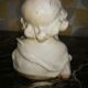 Sculpture Bust girl in plaster