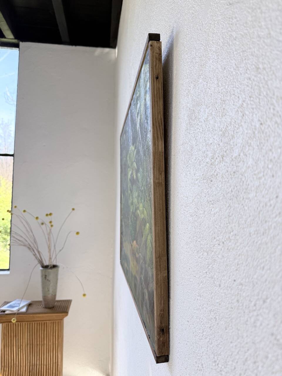 Oil painting "jungle" forest landscape