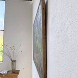 Oil painting "jungle" forest landscape