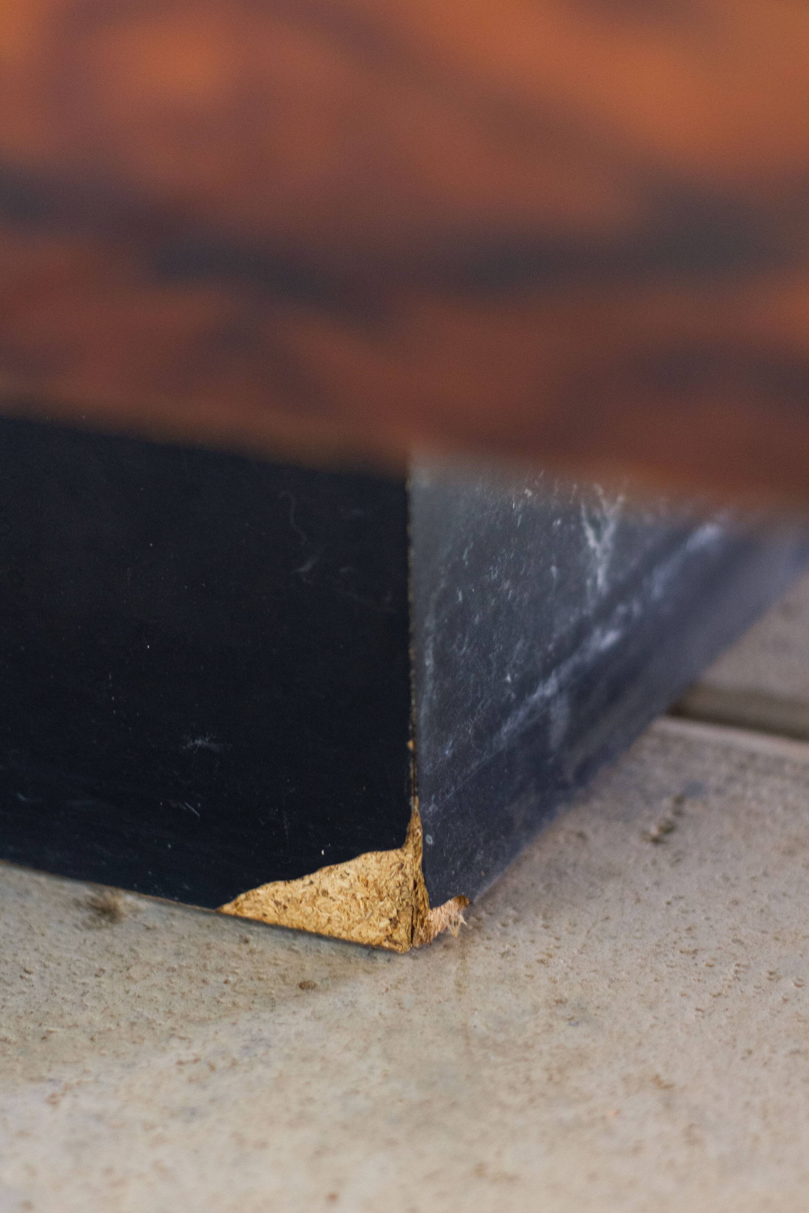 Elm burl coffee table, 1970
