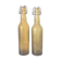2 bouteilles Brasserie verre ambré