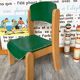Chaise d'école maternelle