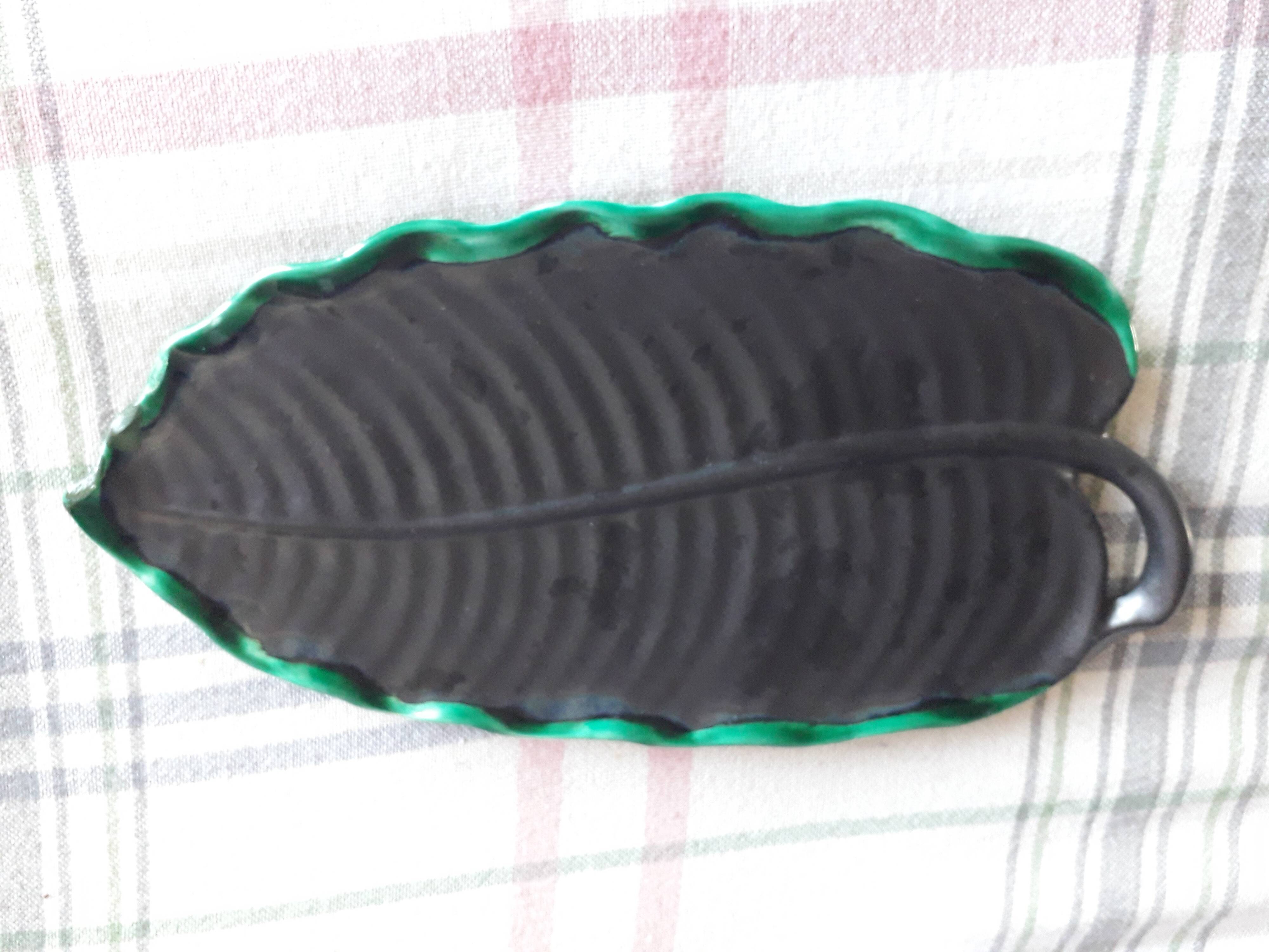 Vintage Vallauris ashtray signed Hélène Ugo