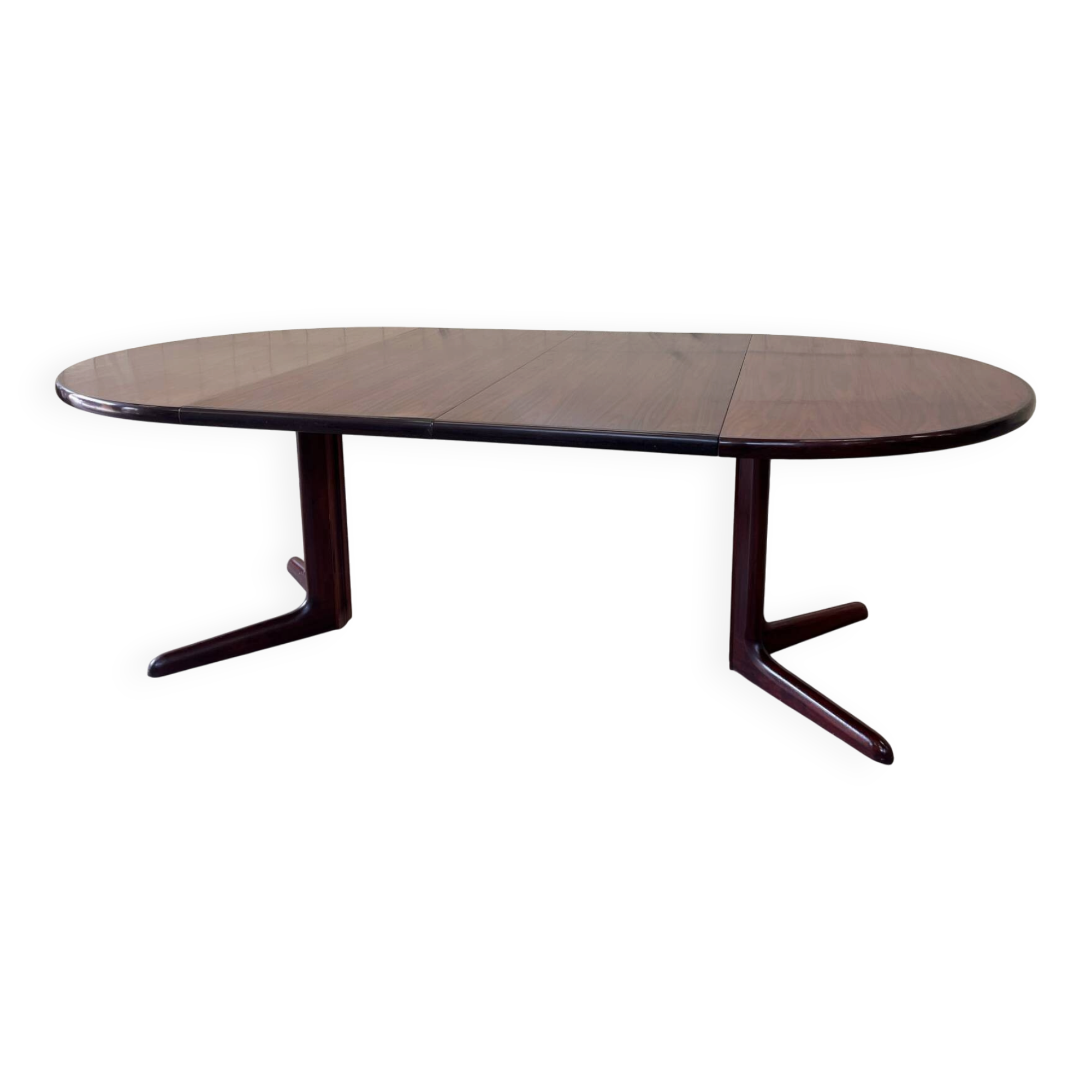 Vintage rosewood dining table by Skovby