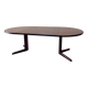 Vintage rosewood dining table by Skovby
