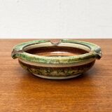 Studio pottery ashtray from mid-century German, 1960s.