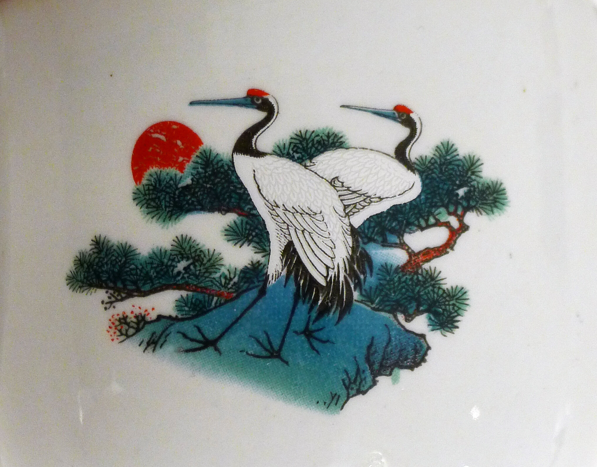 Japanese-style porcelain teapot