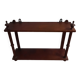 Mahogany wall shelf