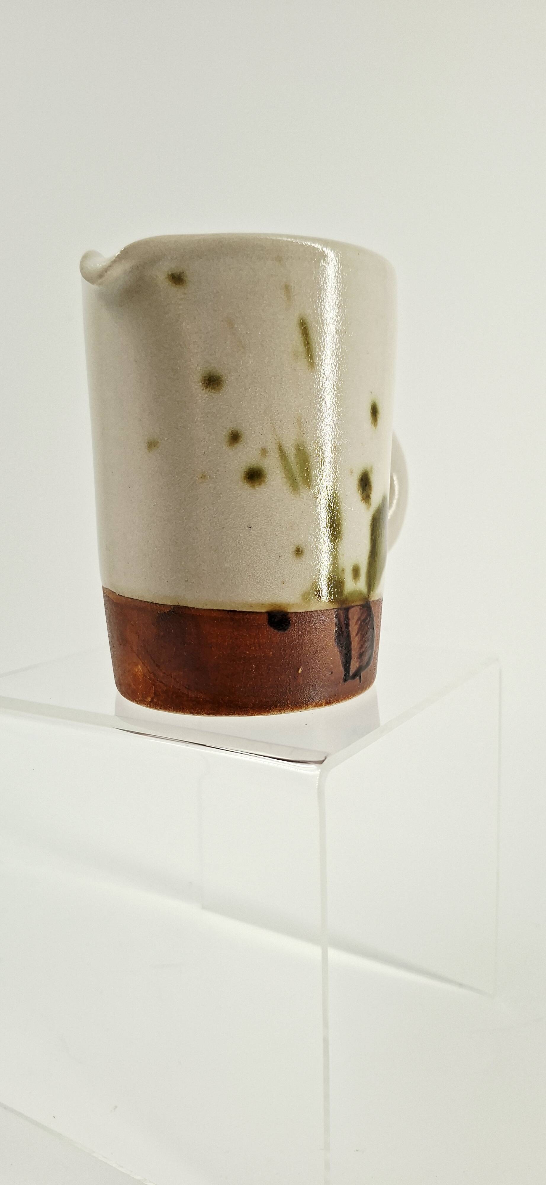 Small stoneware jug — La Colombe pottery, 1970s