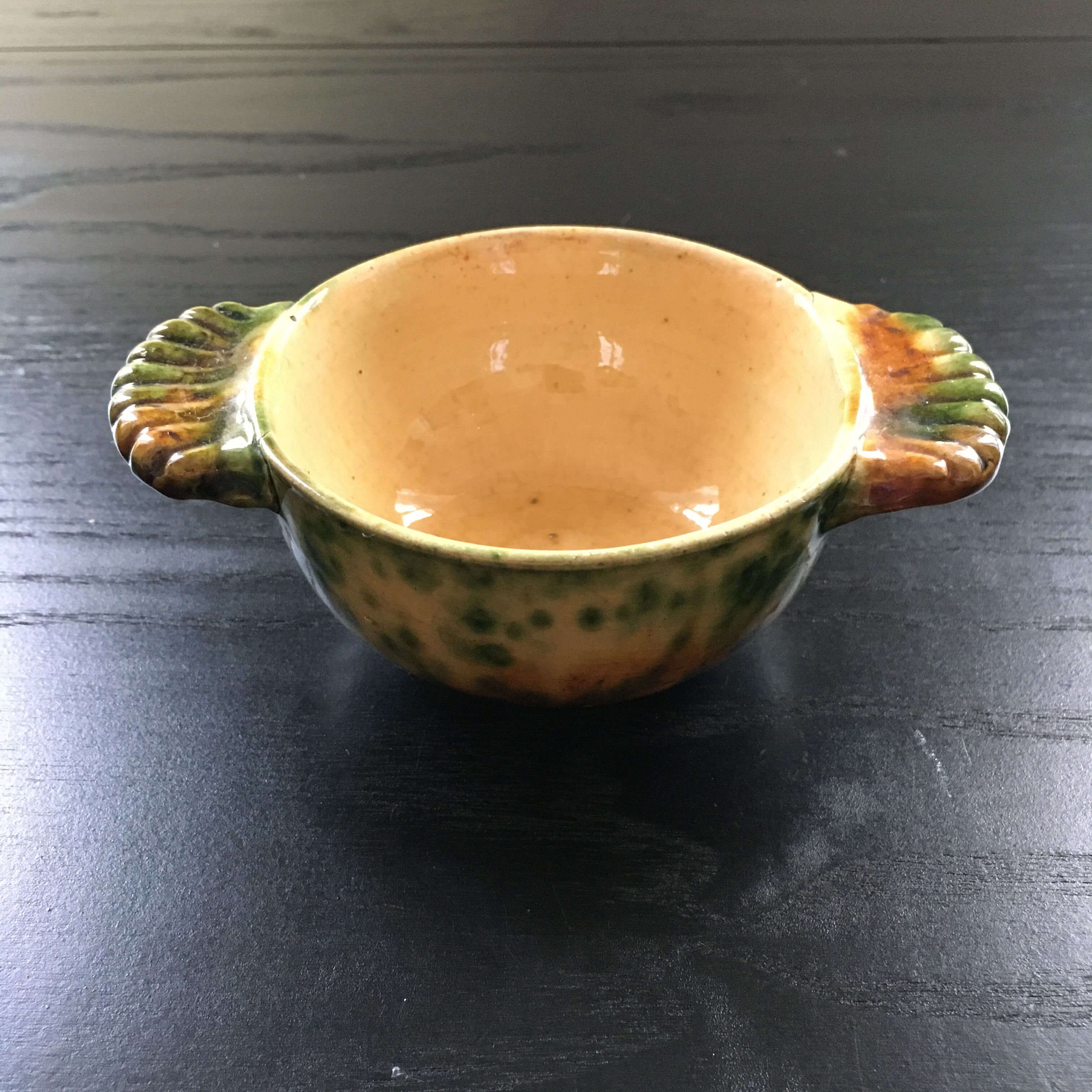 Yellow Valauris Ear Bowl