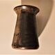 Sandstone vase 70s height 18.5 cm