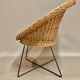 Fauteuil et sa table assortie design 1950
