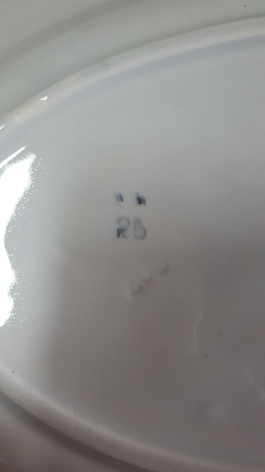 Badonviller Blue Flowers Dish Series