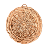 Round wicker or wall decoration, 1950s
