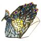 Lampe de table Tiffany Peacock