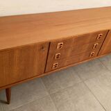 Scandinavian teak row from the 1960s