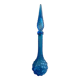 Turquoise blue employment glass carafe