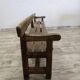 Antique wooden bench