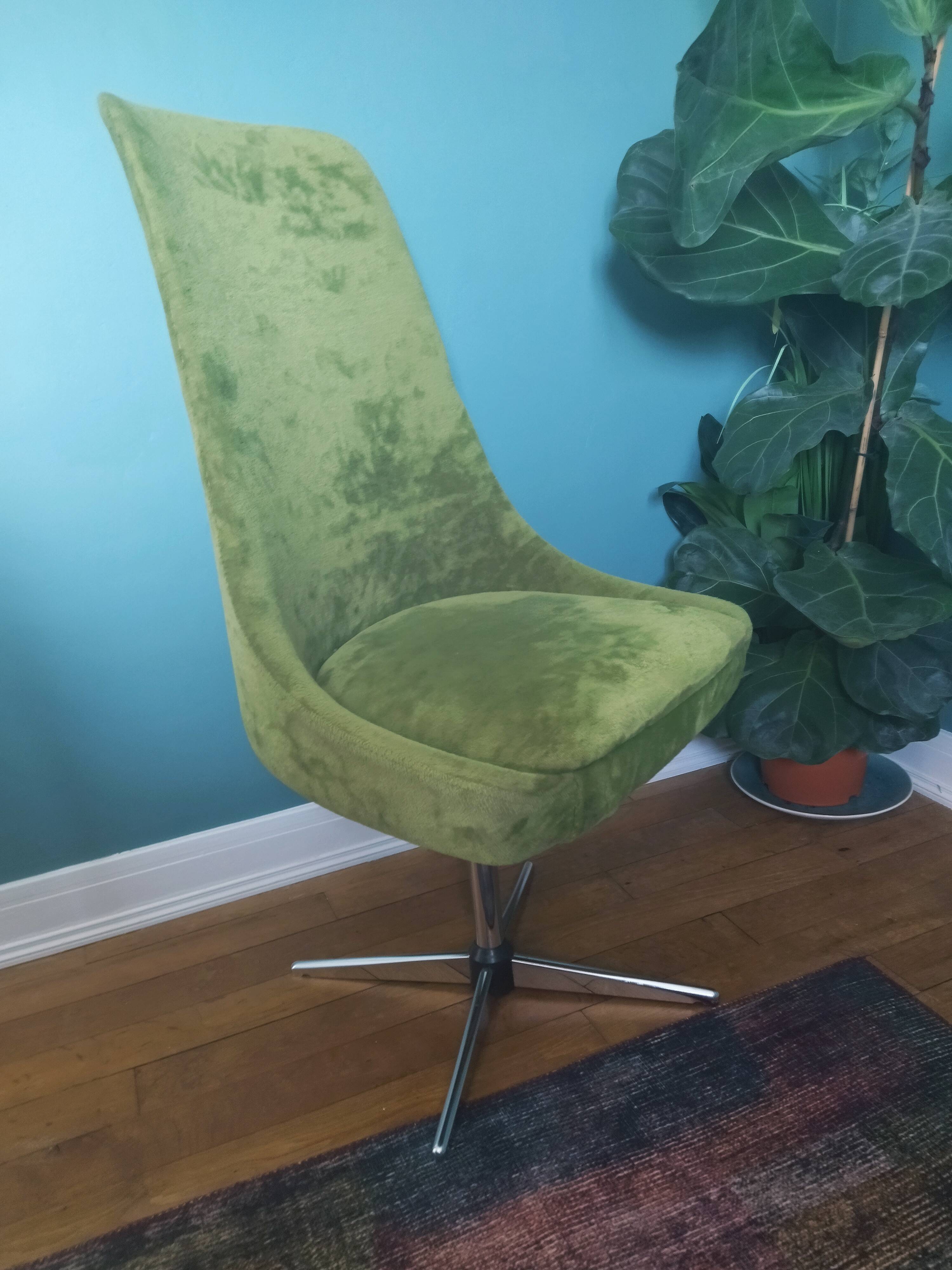 Fauteuil pivotant des années 70