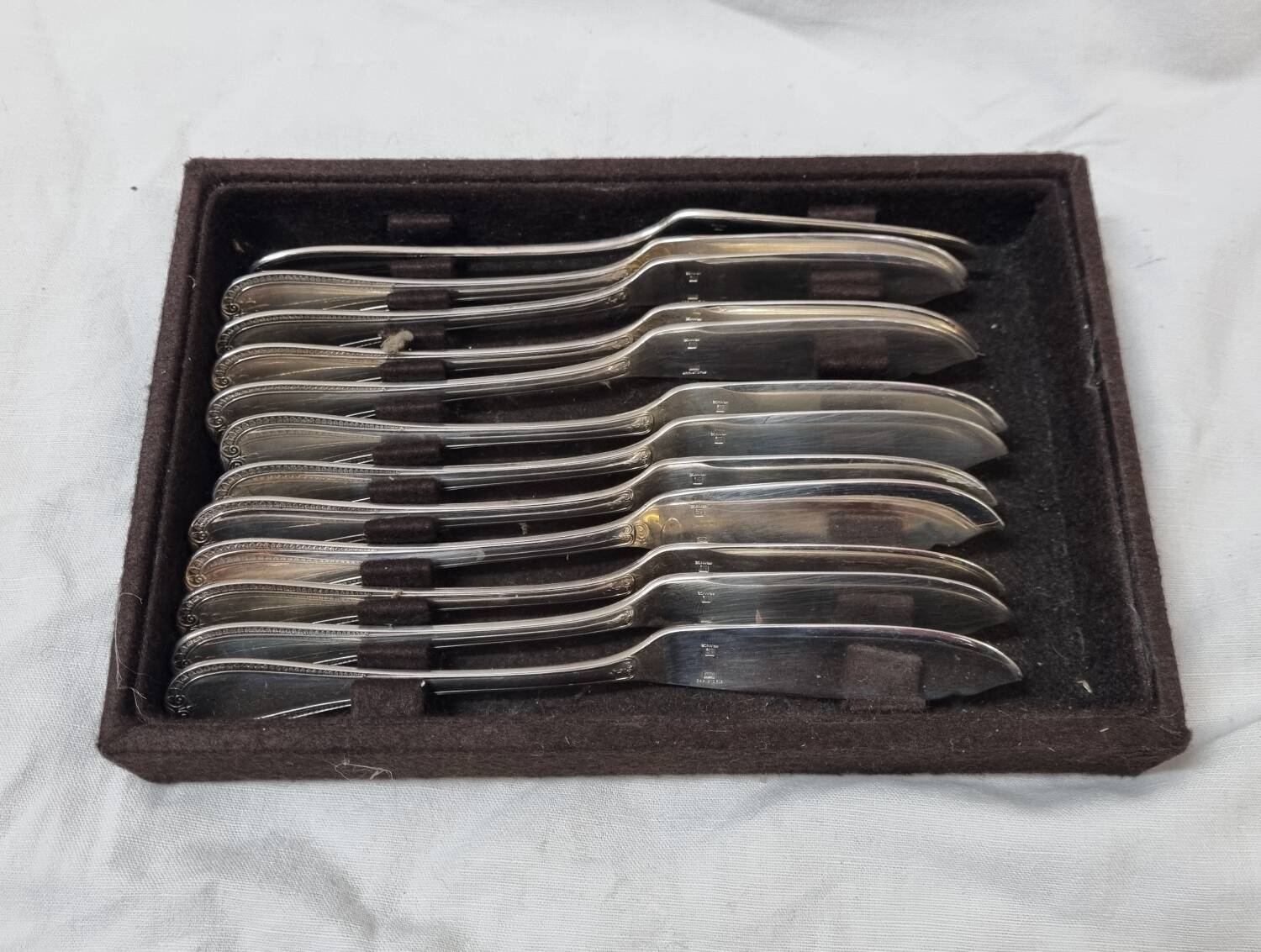 Christofle Malmaison fish knives