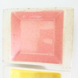 Trio de vide-poches céramique allemande des années 1950