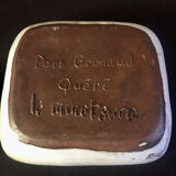 Vintage ceramic cut by paul quere minotaur