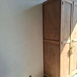 Parisian wardrobe in solid beech wood