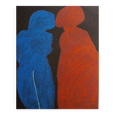 Came closer figurative minimalist painting