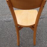 Set of 4 mismatched bistro chairs