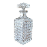 Cut crystal whiskey decanter