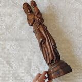 Virgin and Child Wood