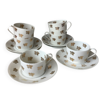 Marcel Chaufriasse Limoges tea cups