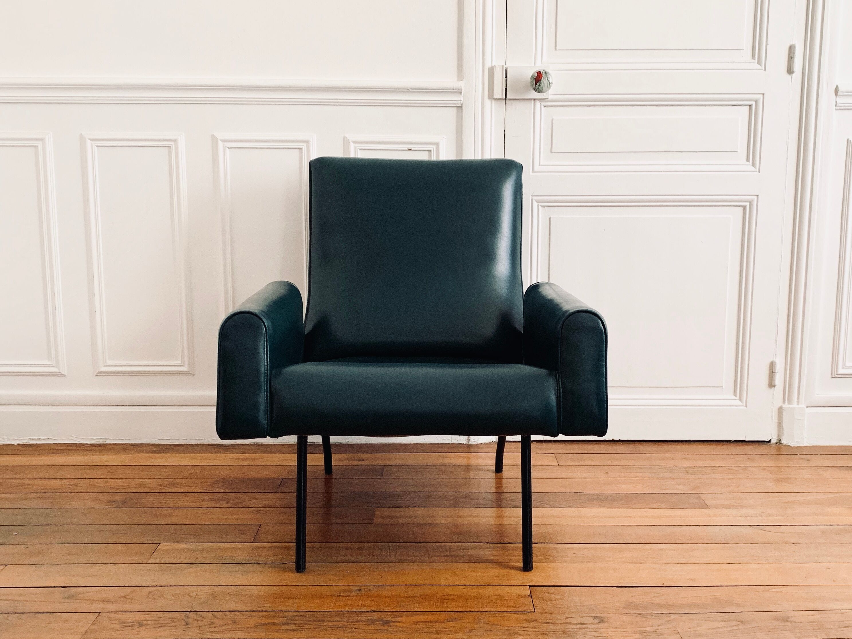 Vintage armchair by Louis Paolozzi