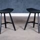 J36 stools by Ejvind A. Johansson for FDB Møbler, Denmark, 1960s, Set of 2
