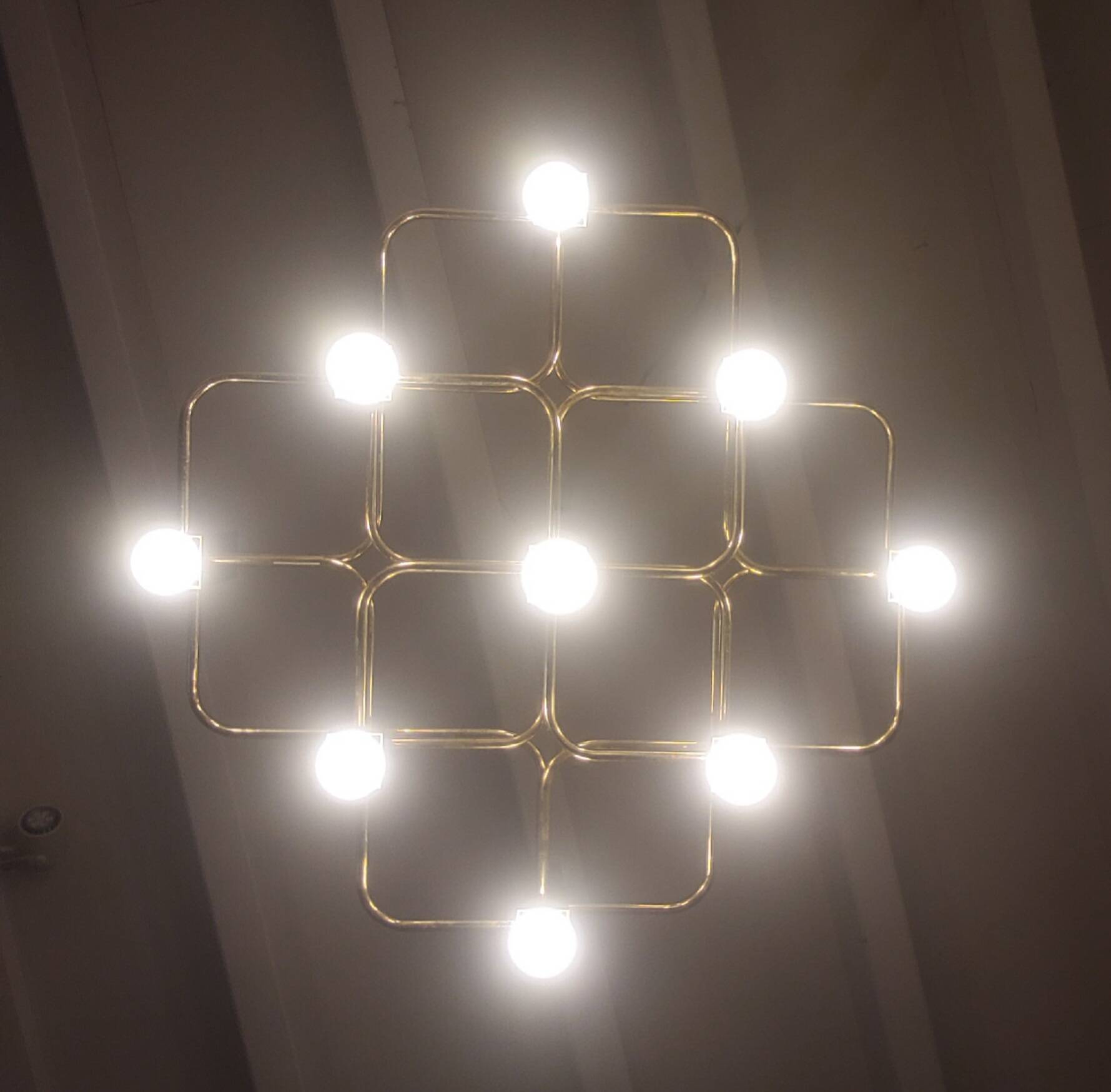 Gaetano Sciolari chandelier, Boulanger from the 70s