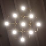 Gaetano Sciolari chandelier, Boulanger from the 70s